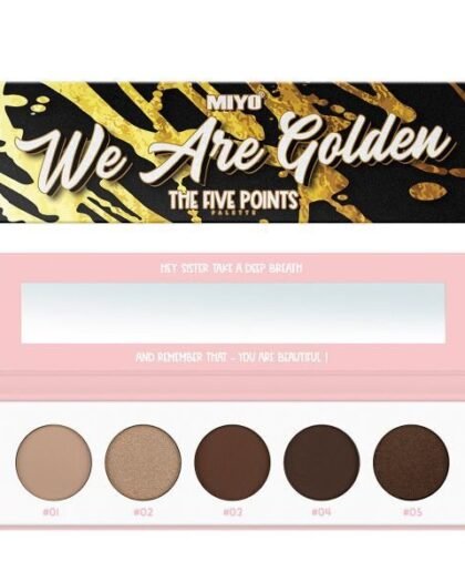 he Five Points Palette We Are Golden