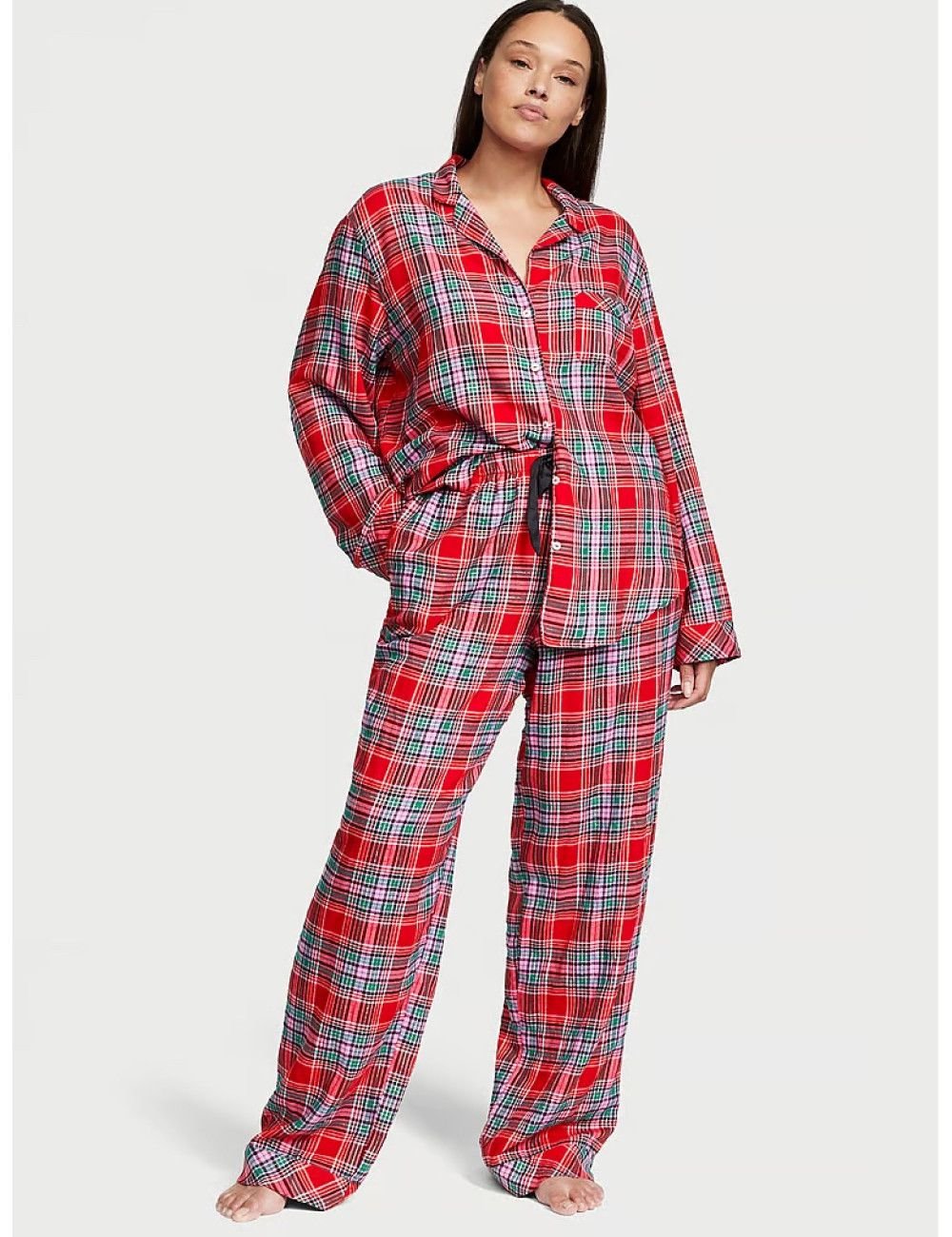 ПІЖАМА ФЛАНЕЛЕВА VS FLANNEL PJ SET