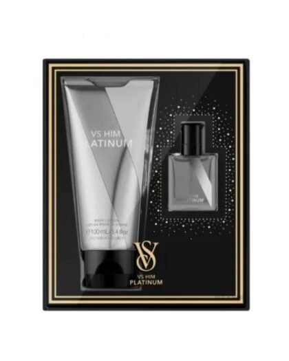 Набір міні парфуми та лосьйон чоловічий For Him Platinum