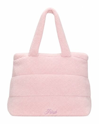 Сумка-шопер Pink Teddy Plush Pink