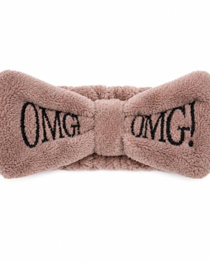 Косметична пов’язка для волосся OMG! (мокко)