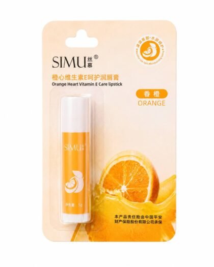 Зволожувальний бальзам для губ Simu Orange